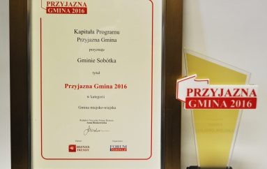Gmina Sobótka – Przyjazna Gmina 2016