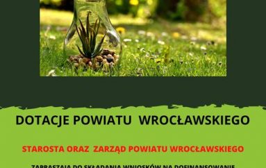 Dotacje Powiatu Wrocławskiego – zakup i montaż nowego źródła ciepła