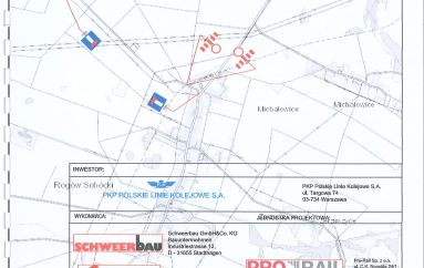 Planowane roboty budowlane w ciągu linii kolejowej ul. Dworcowej w Rogowie Sobóckim