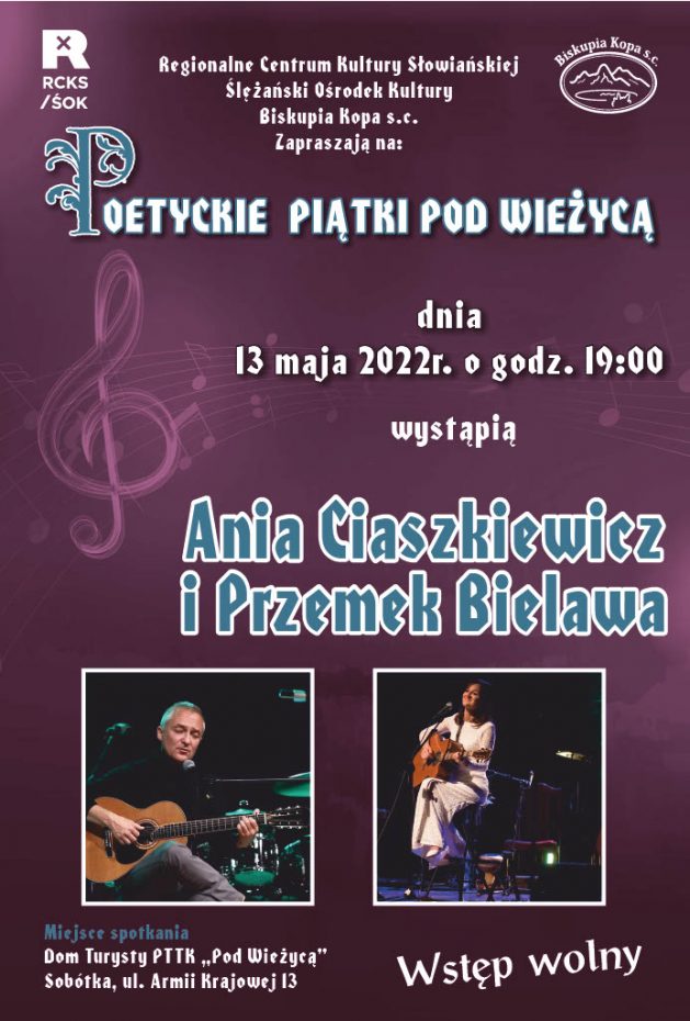 Poetycki Piątek - koncert A. Ciaszkiewicz, P. Bielawy