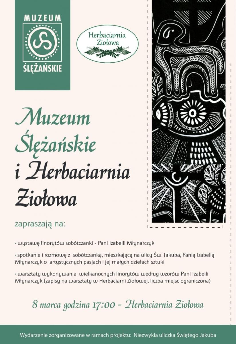 Muzeum Ślężańskie oraz Herbaciarnia Ziołowa zapraszają...