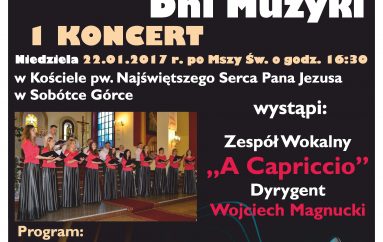 VI Ślężańskie Dni Muzyki – koncert kolęd i pastorałek