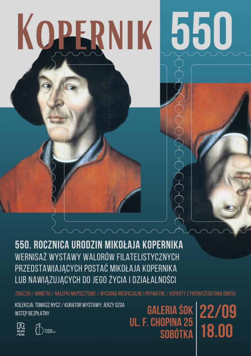 KOPERNIK 550 – wystawa filatelistyczna z okazji 550. rocznicy urodzin Mikołaja Kopernika