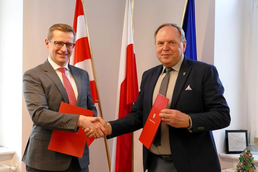 Burmistrz podpisał List Intencyjny w ramach projektu „Usługi społeczne w Gminie Kąty Wrocławskie i Gminie Sobótka”